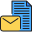 external envelope-folder-and-document-kmg-design-outline-color-kmg-design icon