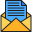 external open-mail-folder-and-document-kmg-design-outline-color-kmg-design icon