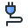 external plug-electronic-devices-kmg-design-outline-color-kmg-design icon