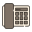 external telephone-home-appliances-kmg-design-outline-color-kmg-design icon