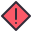 external warning-maps-navigation-kmg-design-outline-color-kmg-design icon