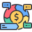 external Money-Flow-economy-2-kmg-design-outline-color-kmg-design icon