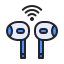 external airpods-internet-of-things-kmg-design-outline-color-kmg-design icon