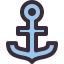 external anchor-summer-holiday-kmg-design-outline-color-kmg-design icon