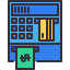 external atm-machine-payment-kmg-design-outline-color-kmg-design icon