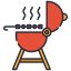 external barbeque-summer-kmg-design-outline-color-kmg-design icon