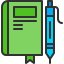 external book-office-stationery-kmg-design-outline-color-kmg-design icon