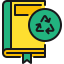 external book-recycling-kmg-design-outline-color-kmg-design icon