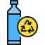 external bottle-recycling-kmg-design-outline-color-kmg-design icon