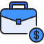 external briefcase-business-startup-kmg-design-outline-color-kmg-design icon