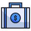 external briefcase-business-strategy-kmg-design-outline-color-kmg-design icon