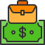external briefcase-economy-kmg-design-outline-color-kmg-design icon