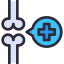 external broken-bone-medical-kmg-design-outline-color-kmg-design icon
