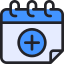 external calendar-calendar-kmg-design-outline-color-kmg-design-2 icon