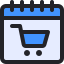 external calendar-e-commerce-kmg-design-outline-color-kmg-design icon