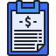 external clipboard-finance-kmg-design-outline-color-kmg-design icon