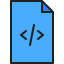 external coding-folder-and-document-kmg-design-outline-color-kmg-design icon