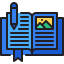 external copywriting-back-to-school-kmg-design-outline-color-kmg-design icon
