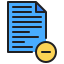 external delete-file-folder-and-document-kmg-design-outline-color-kmg-design icon