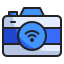 external digital-camera-internet-of-things-kmg-design-outline-color-kmg-design icon