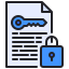 external document-cyber-security-kmg-design-outline-color-kmg-design icon