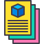 external document-design-thinking-kmg-design-outline-color-kmg-design icon