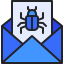 external email-cyber-security-kmg-design-outline-color-kmg-design icon