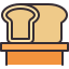 external flat-bread-grocery-kmg-design-outline-color-kmg-design icon