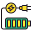 external full-battery-renewable-energy-kmg-design-outline-color-kmg-design icon