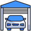 external garage-smart-home-kmg-design-outline-color-kmg-design icon