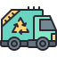 external garbage-truck-vehicle-kmg-design-outline-color-kmg-design icon