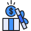external gift-crowdfunding-kmg-design-outline-color-kmg-design icon