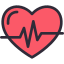 external heart-rate-medical-kmg-design-outline-color-kmg-design icon
