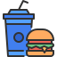 external junk-food-food-delivery-kmg-design-outline-color-kmg-design icon