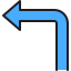 external left-map-and-navigation-kmg-design-outline-color-kmg-design icon