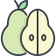 external pear-fruit-and-vegetable-kmg-design-outline-color-kmg-design icon