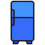 external refrigerator-electronics-device-kmg-design-outline-color-kmg-design icon