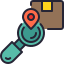 external search-logistics-delivery-kmg-design-outline-color-kmg-design icon