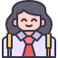 external student-girl-education-2-kmg-design-outline-color-kmg-design icon