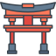 external torii-landmark-kmg-design-outline-color-kmg-design icon