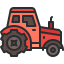 external tractor-agriculture-kmg-design-outline-color-kmg-design icon