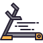 external treadmill-gym-kmg-design-outline-color-kmg-design icon
