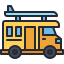 external van-travel-kmg-design-outline-color-kmg-design icon