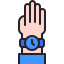 external wristwatch-time-management-kmg-design-outline-color-kmg-design icon