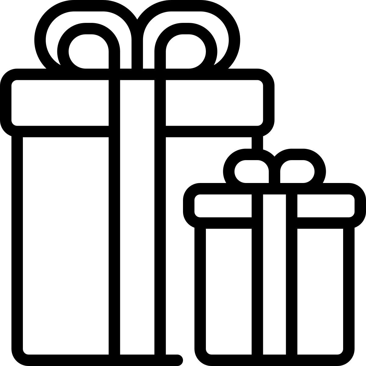 confezione regalo esterno matrimonio konkapp contorno dettagliato konkapp icon