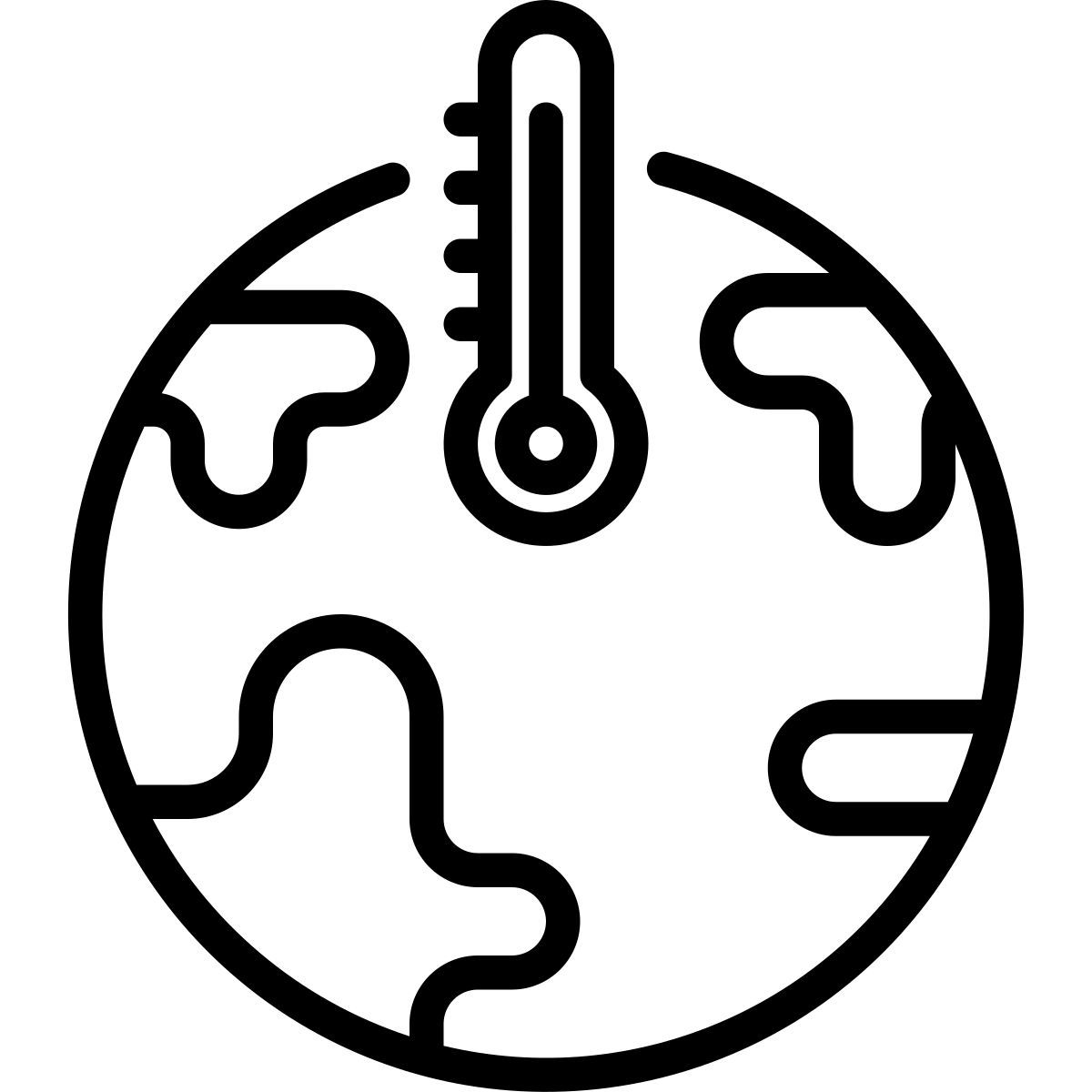 il riscaldamento globale icon