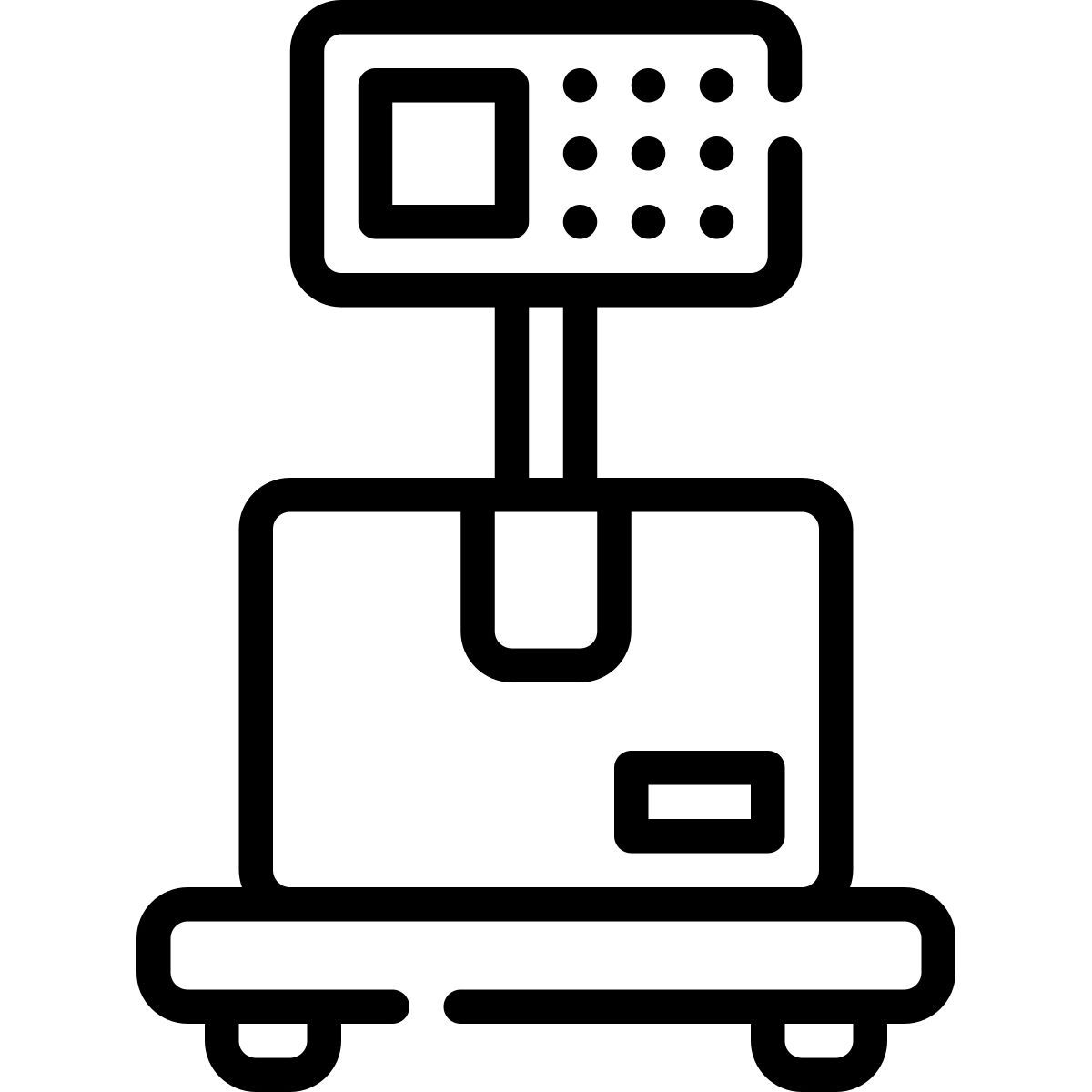 báscula de pesaje icon