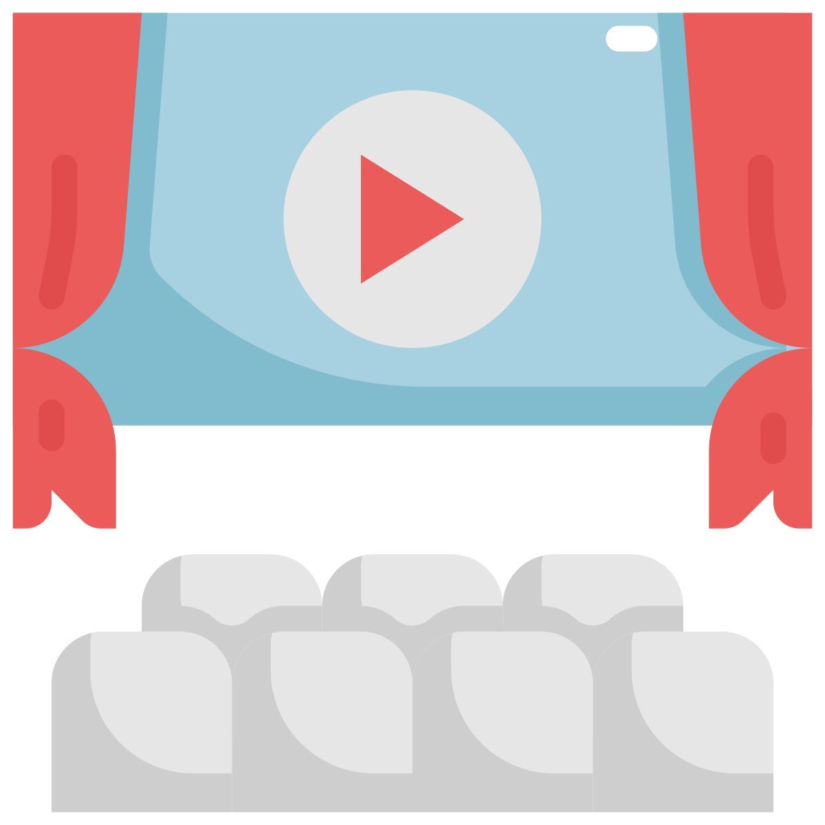 cinema screen icon