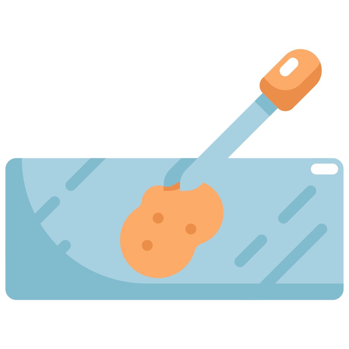 microscope slide icon