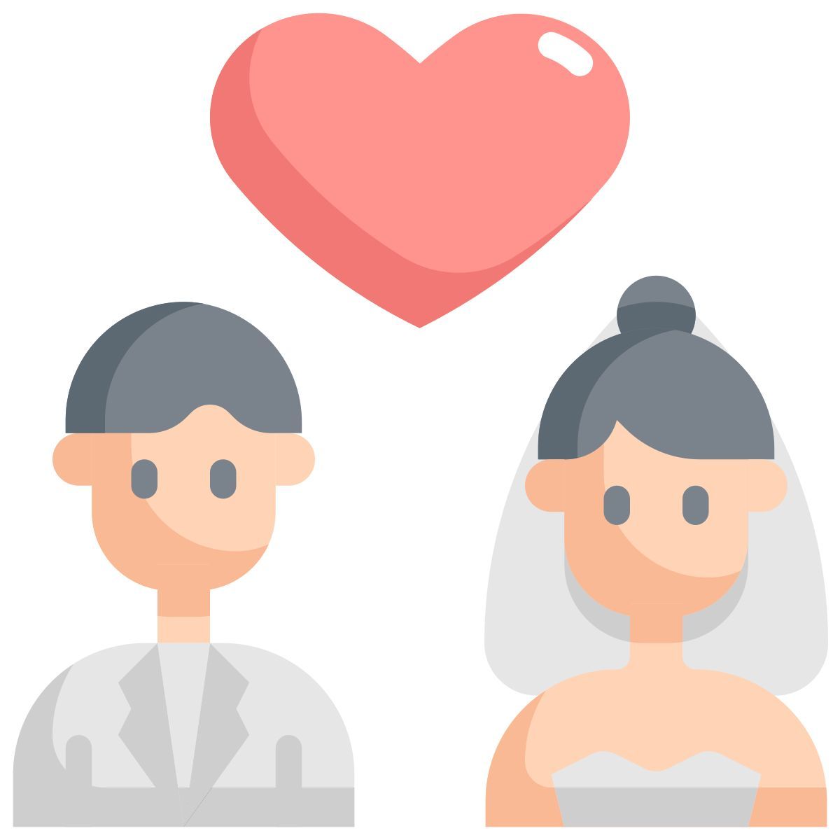 wedding couple icon